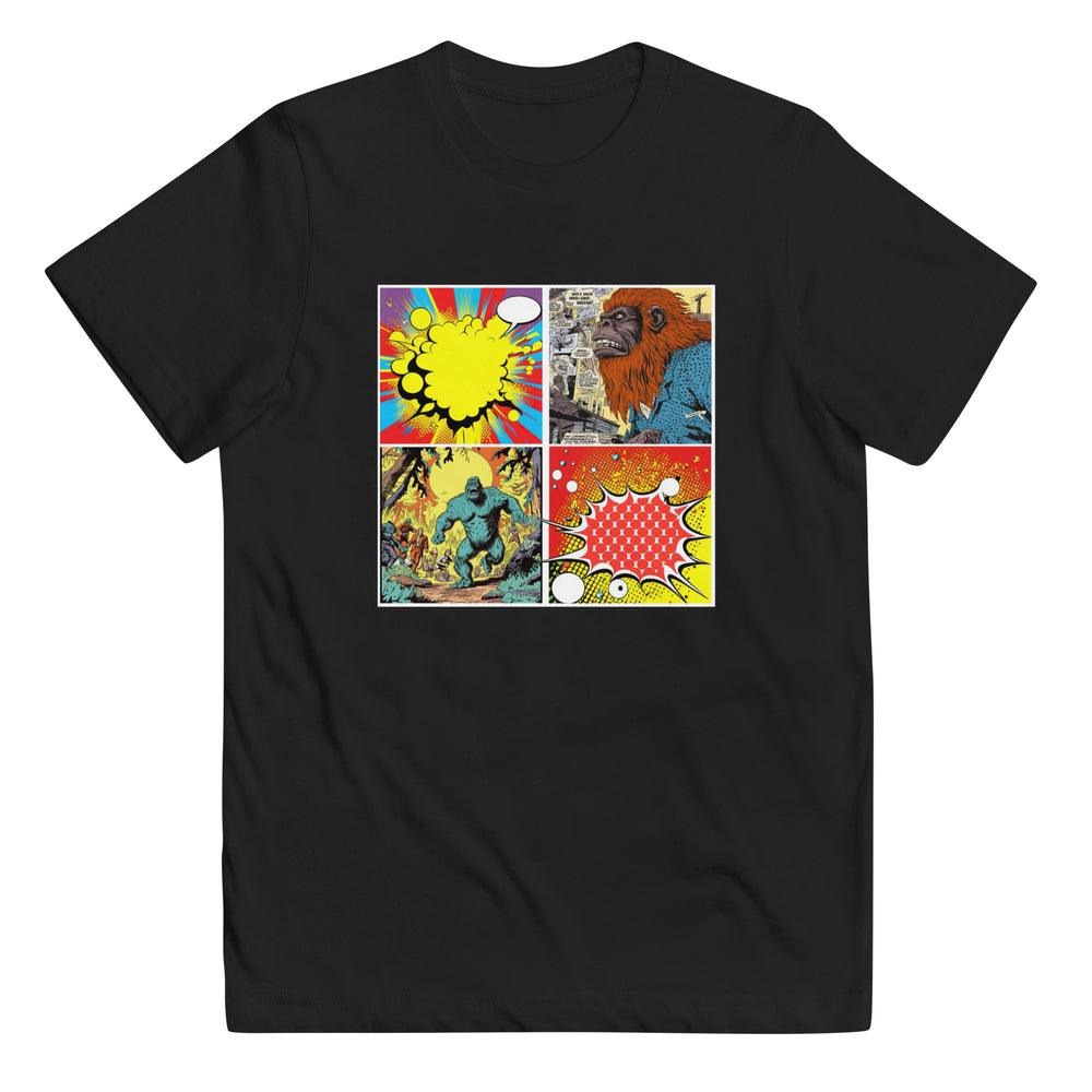 Bigfoot (Comic Strip) - Youth jersey t-shirt