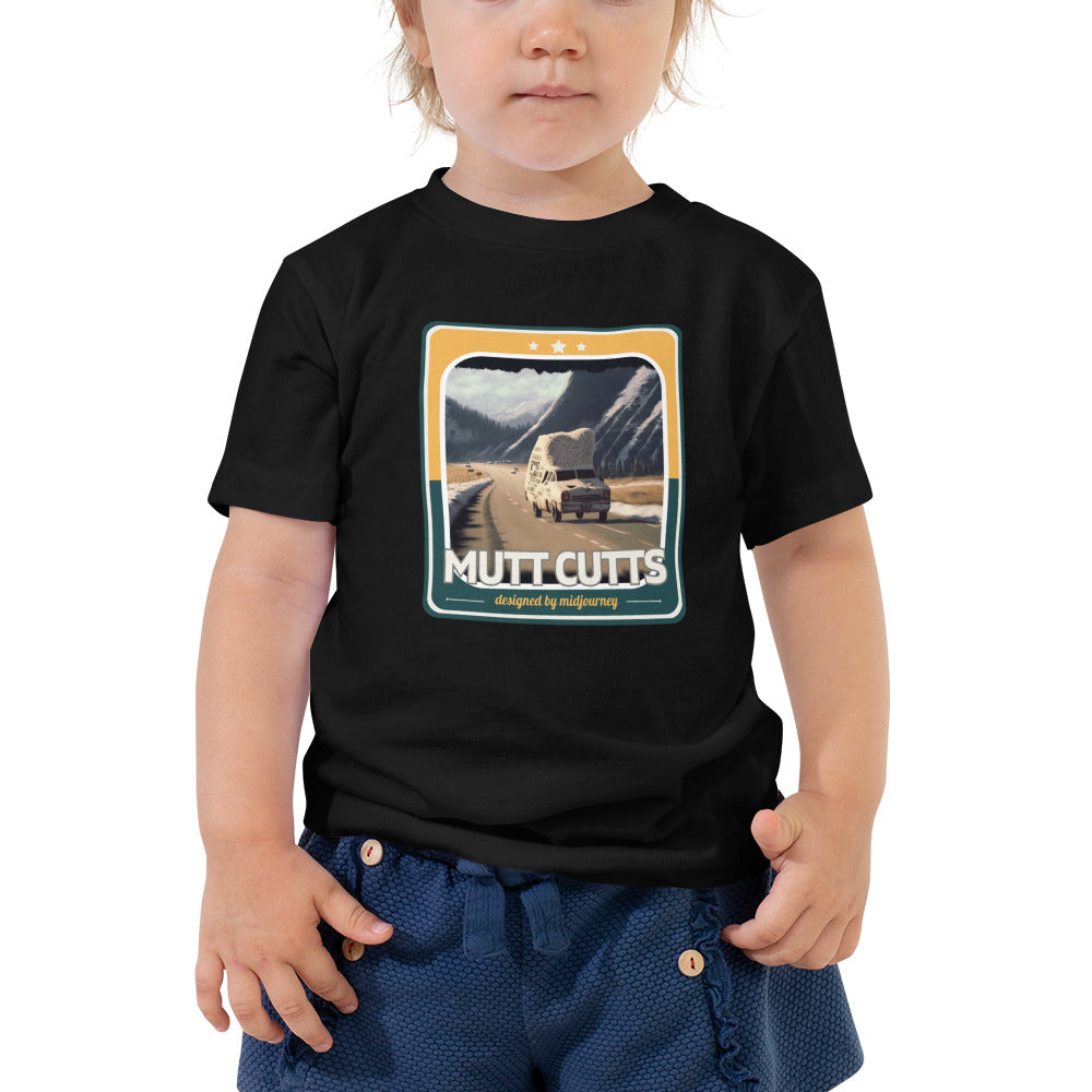 Iconic Movie Vehicles (Mutt Cutts) - Toddler Short Sleeve Tee