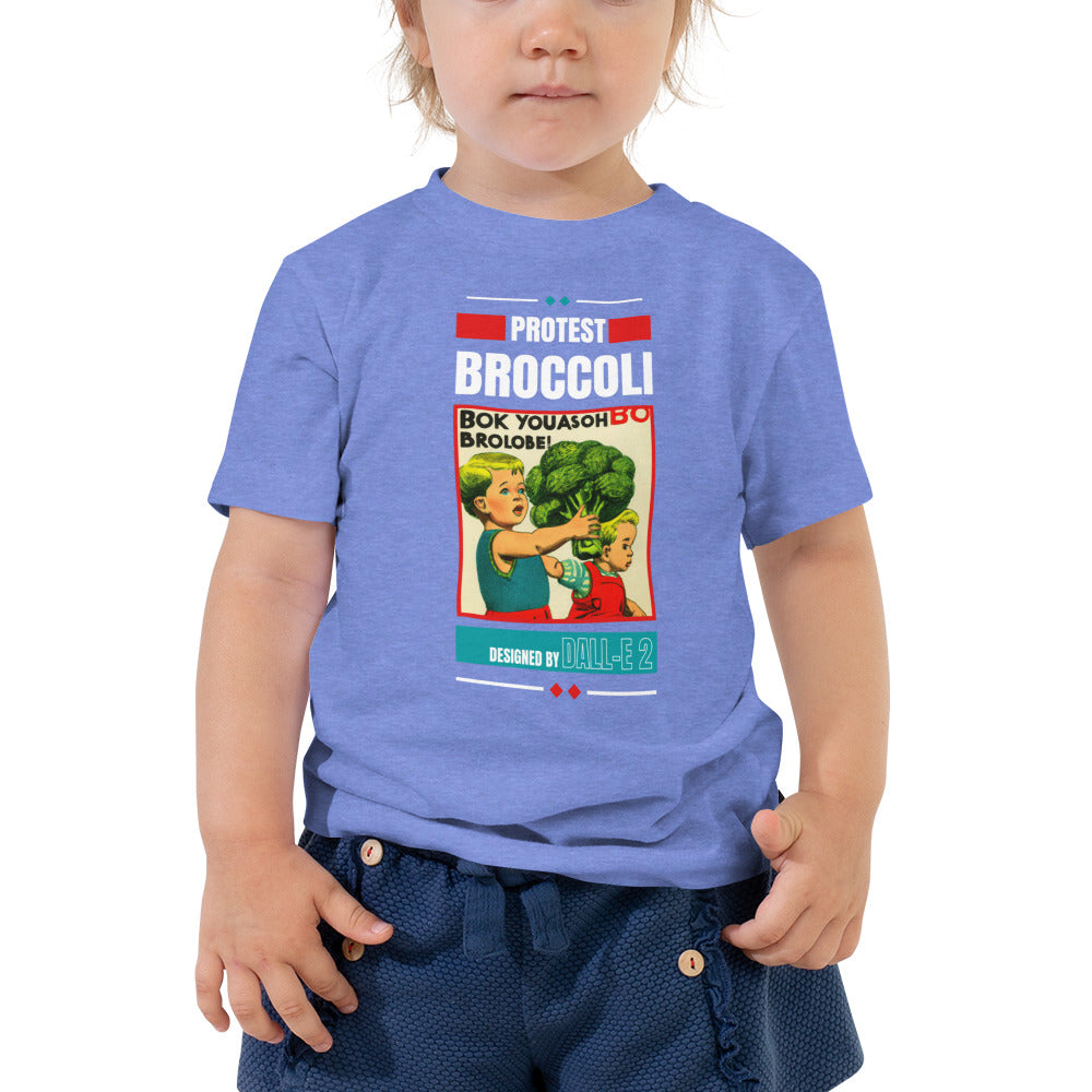 Protest Art (Broccoli) - Toddler Short Sleeve Tee