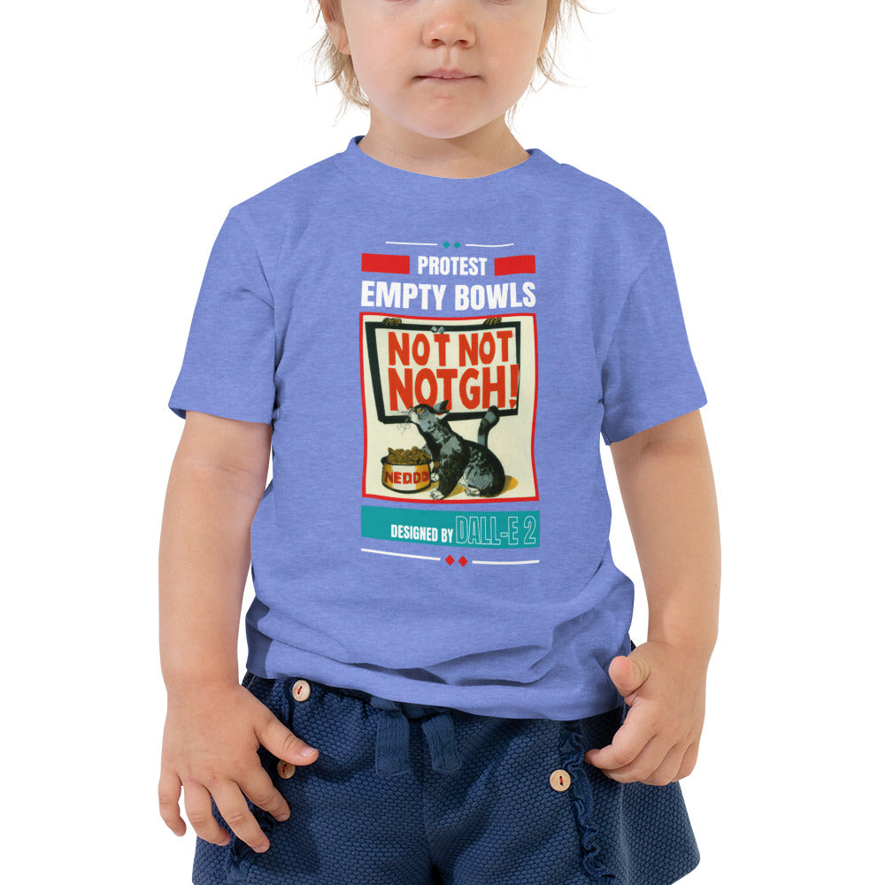 Protest Art (Empty Bowls) - Toddler Short Sleeve Tee