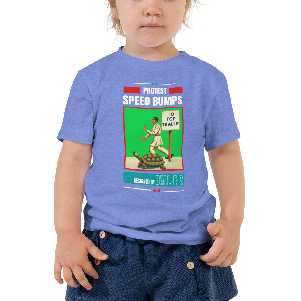 Protest Art (Speed Bumps) - Toddler Short Sleeve Tee
