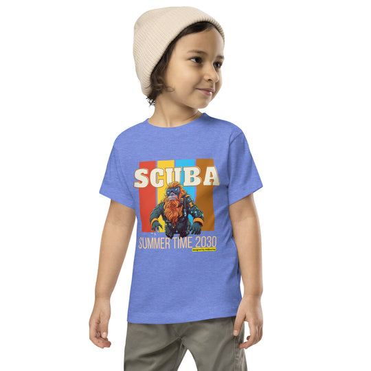 Bigfoot (Scuba Diving) - Toddler Short Sleeve Tee