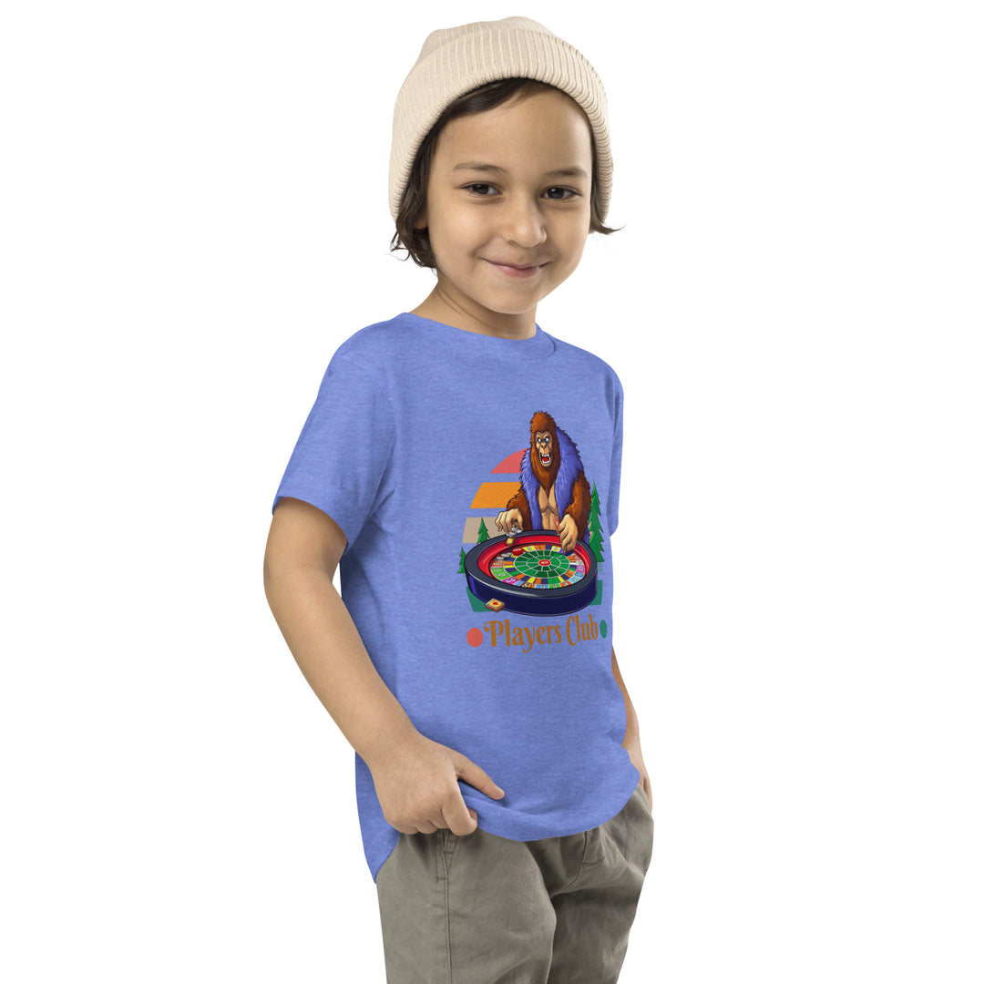 Bigfoot (Playing Roulette) - Toddler Short Sleeve Tee