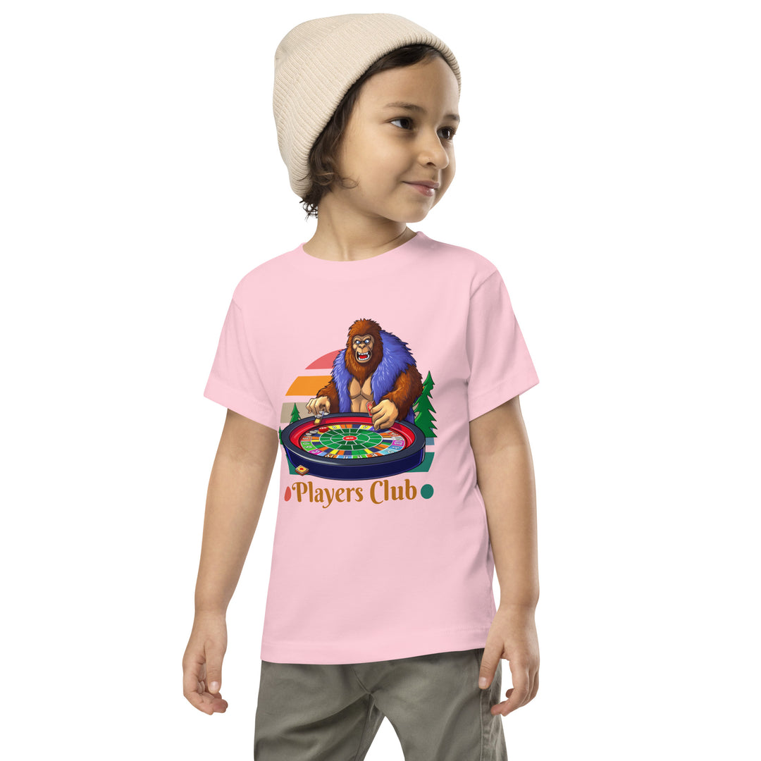 Bigfoot (Playing Roulette) - Toddler Short Sleeve Tee