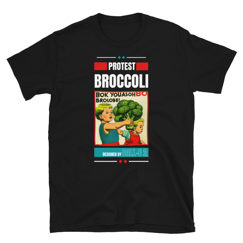 Protest Art (Broccoli) - Short-Sleeve Unisex T-Shirt