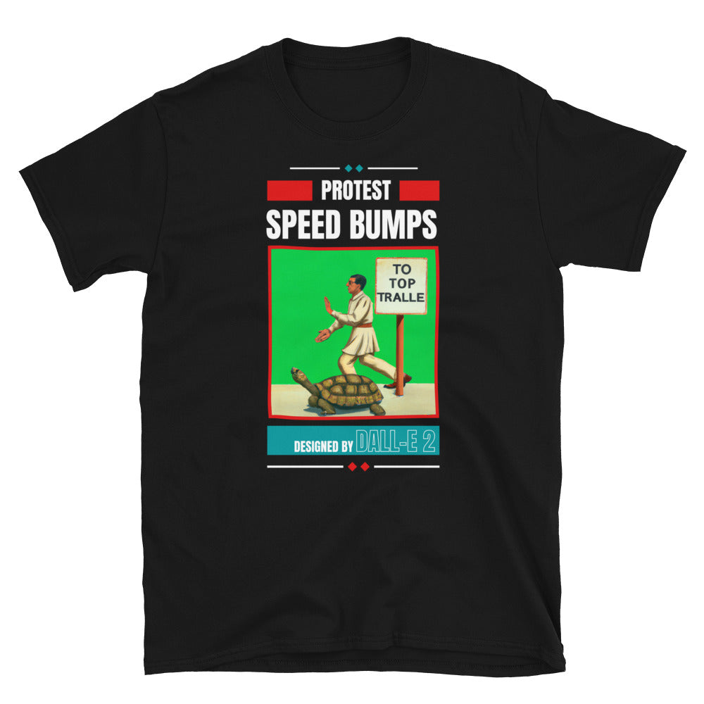 Protest Art (Speed Bumps) - Short-Sleeve Unisex T-Shirt