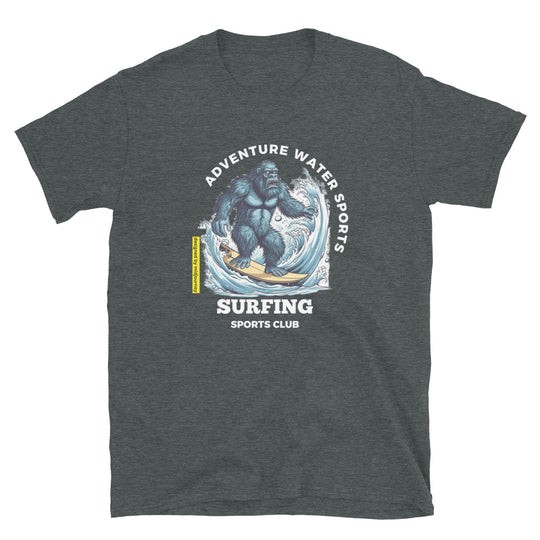 Bigfoot (Surfing) - Short-Sleeve Unisex T-Shirt