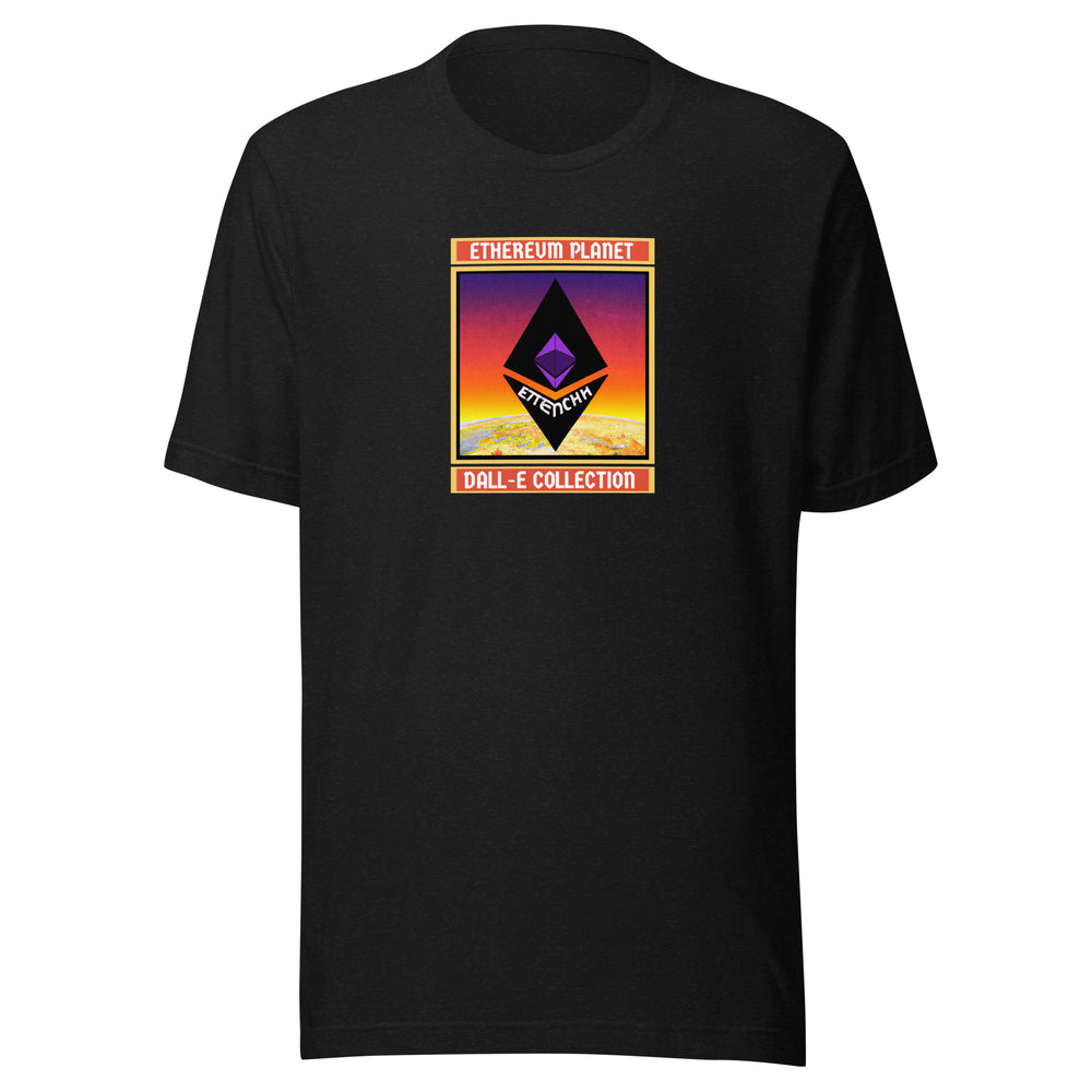 Ethereum Planet - DALL-E Collection - Unisex t-shirt