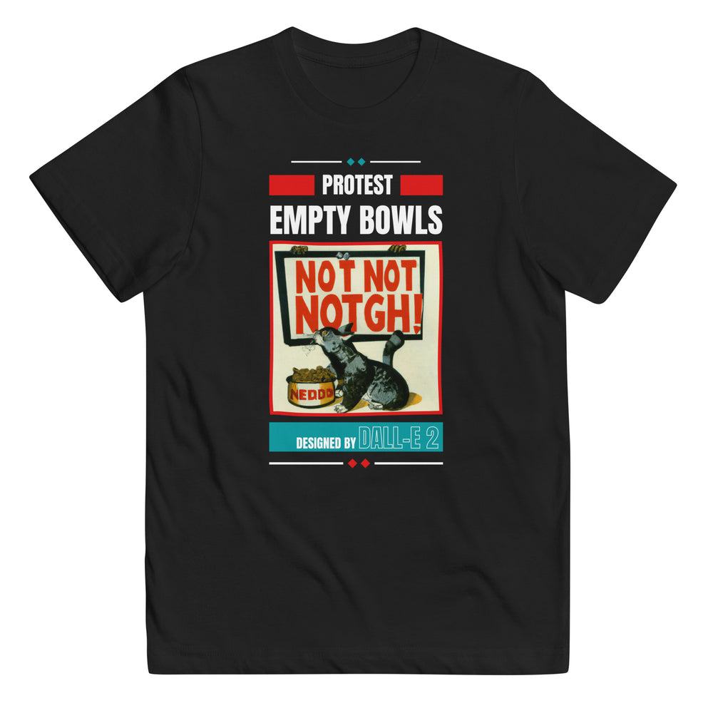 Protest Art (Empty Bowls) - Youth jersey t-shirt