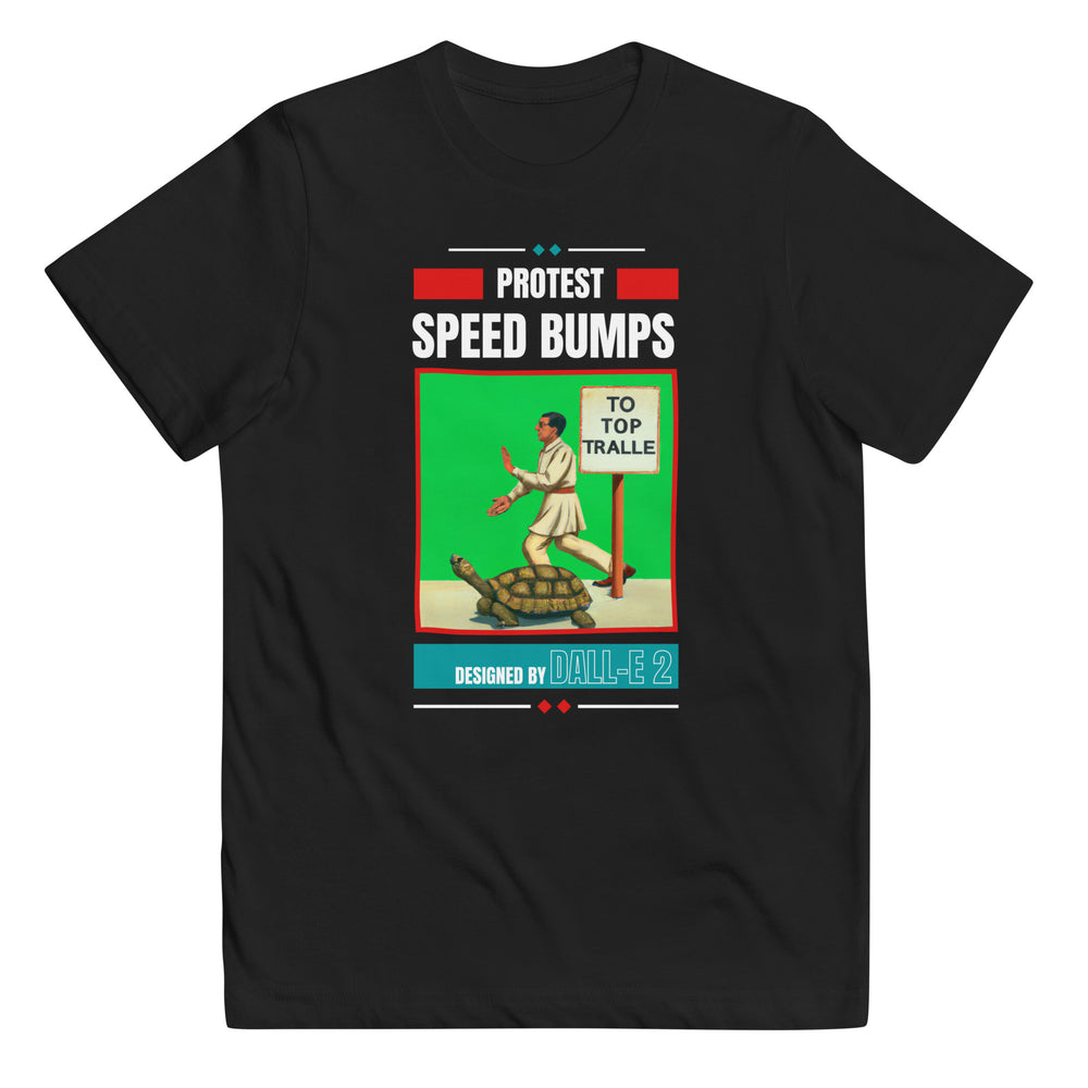 Protest Art (Speed Bumps) - Youth jersey t-shirt