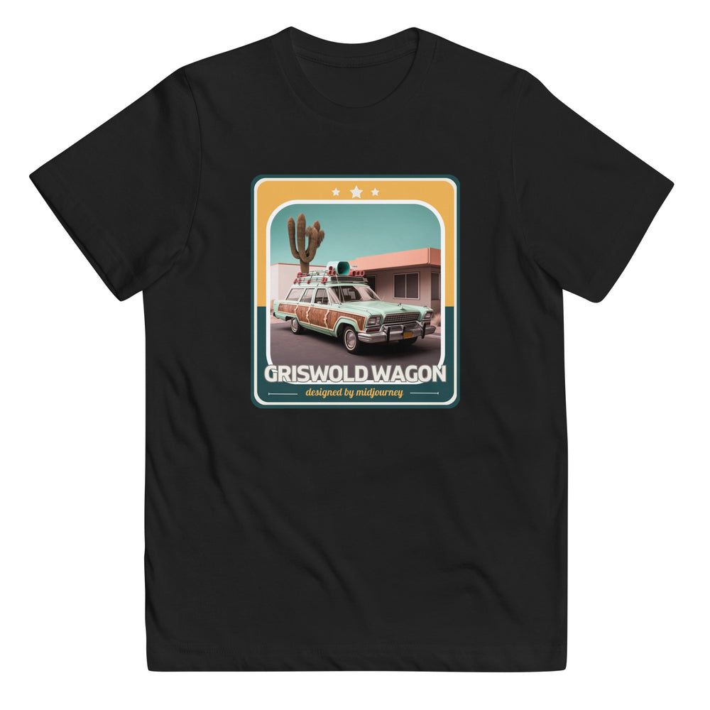 Iconic Movie Vehicles (Griswold Wagon) - Youth jersey t-shirt