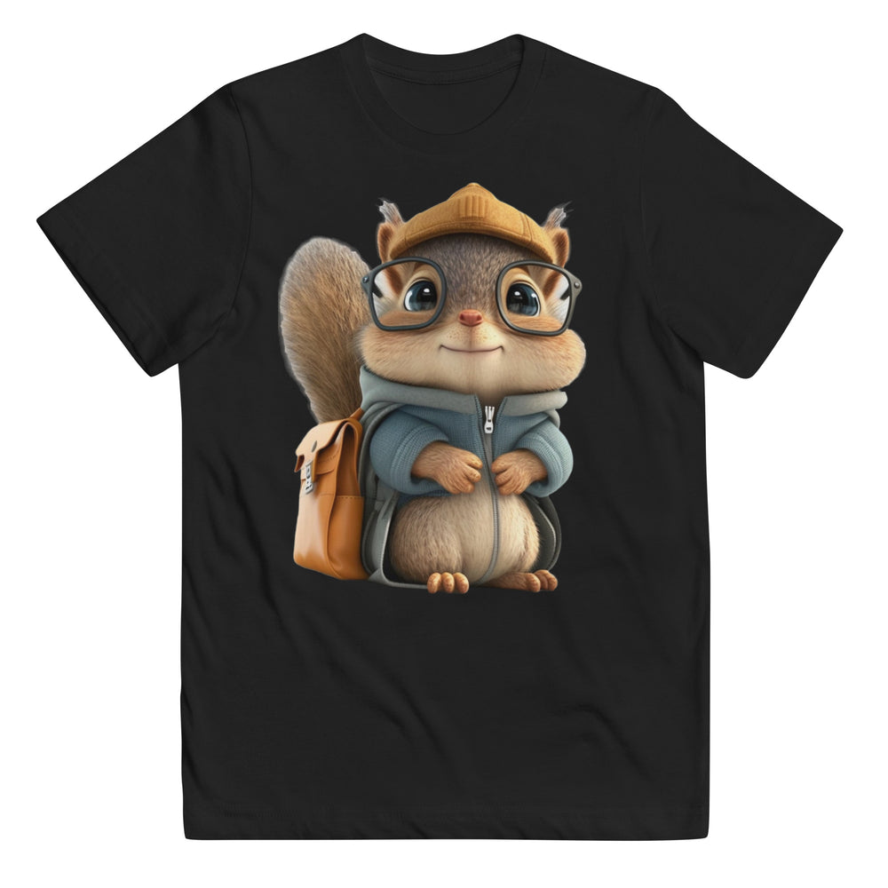 First Day of School (Squirrel) - Youth jersey t-shirt