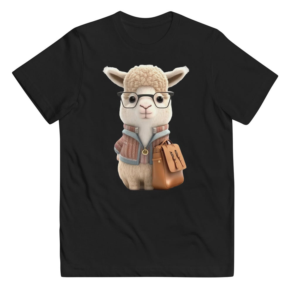 First Day of School (Llama) - Youth jersey t-shirt