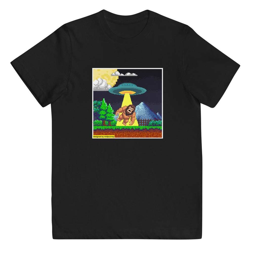 Bigfoot (UFO) - Youth jersey t-shirt