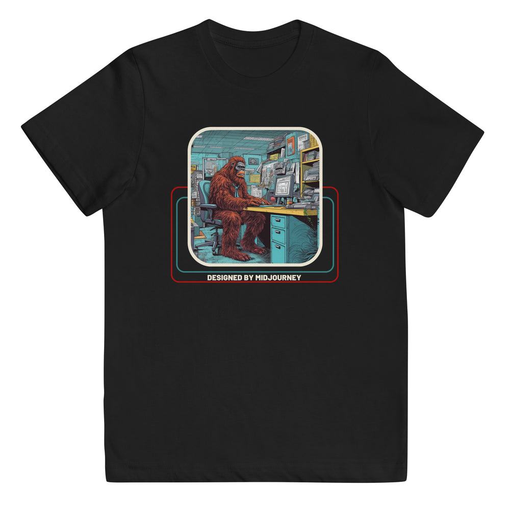 Bigfoot (Office Job) - Youth jersey t-shirt