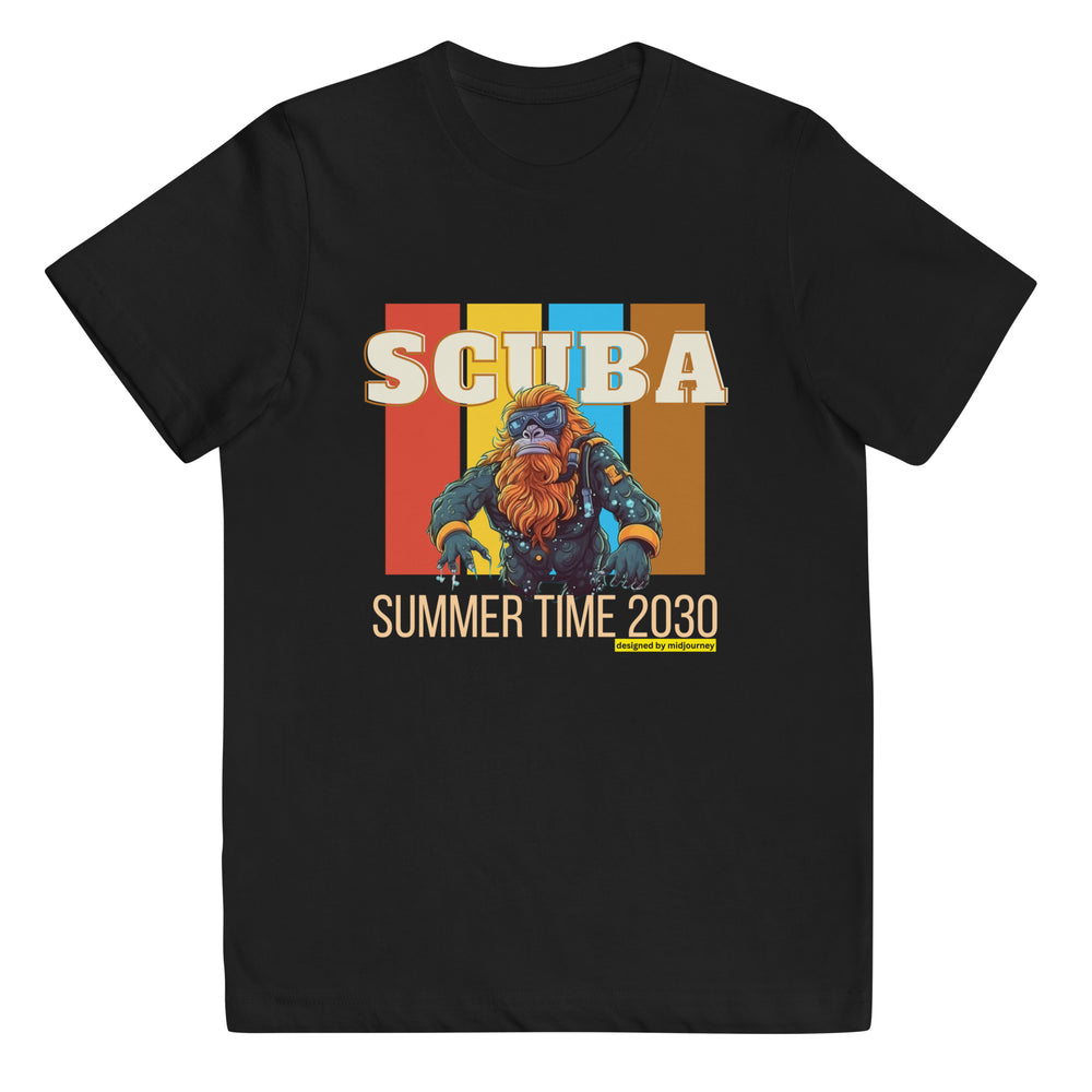 Bigfoot (Scuba Diving) - Youth jersey t-shirt
