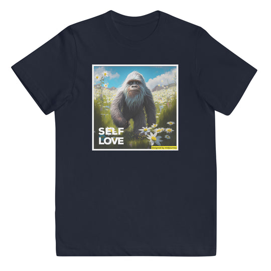 Bigfoot (Taking A Stroll) - Youth jersey t-shirt