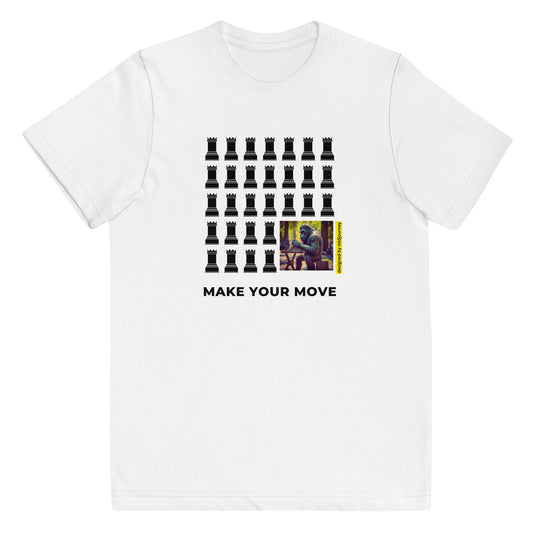 Bigfoot (Playing Chess) - Youth jersey t-shirt