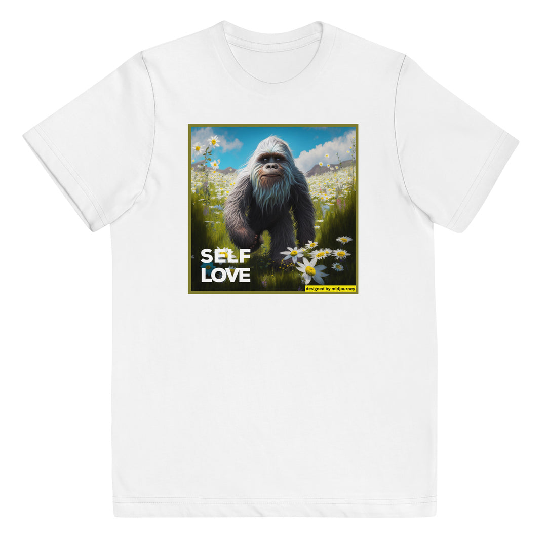 Bigfoot (Taking A Stroll) - Youth jersey t-shirt
